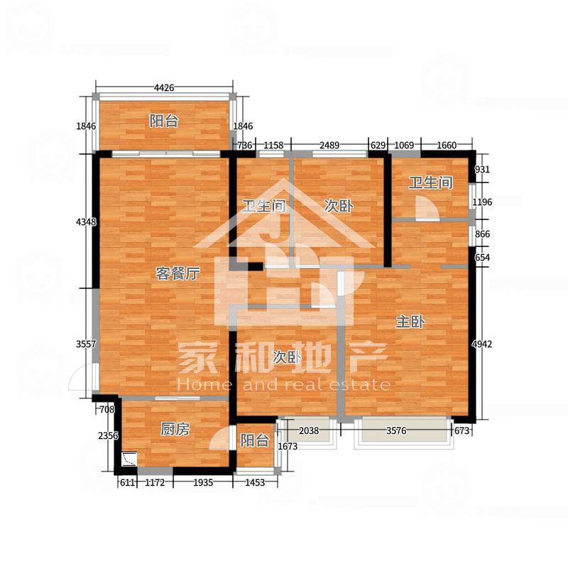 出售恒大绿洲145平方，三房两厅两卫舒适型，有钥匙方便看-钦州恒大绿洲二手房价