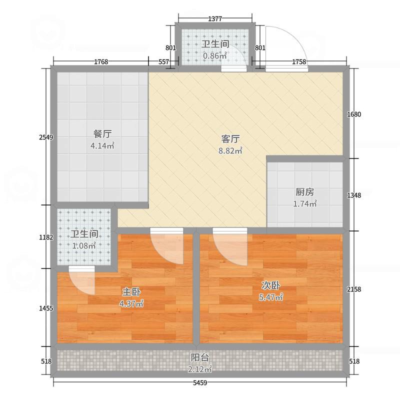 介休市介休市精装2室2厅2卫二手房出售15