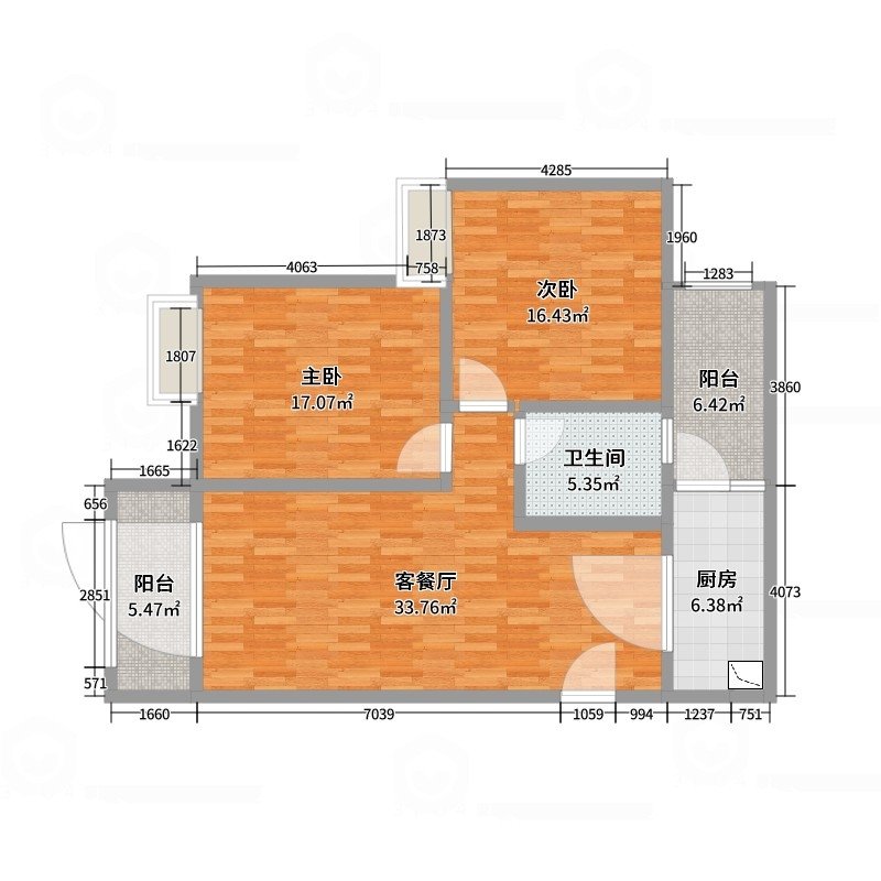 恩施市机场路普通3室2厅1卫二手房出售8