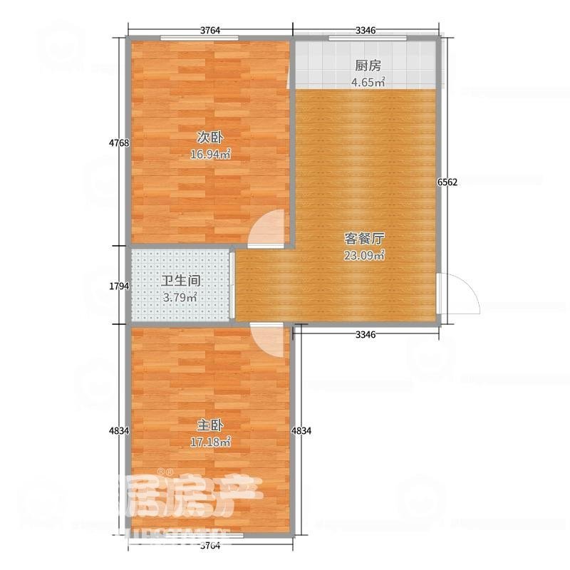 龙泽雅苑,龙泽雅苑多层库上五楼框架房68平带装修一中上学10