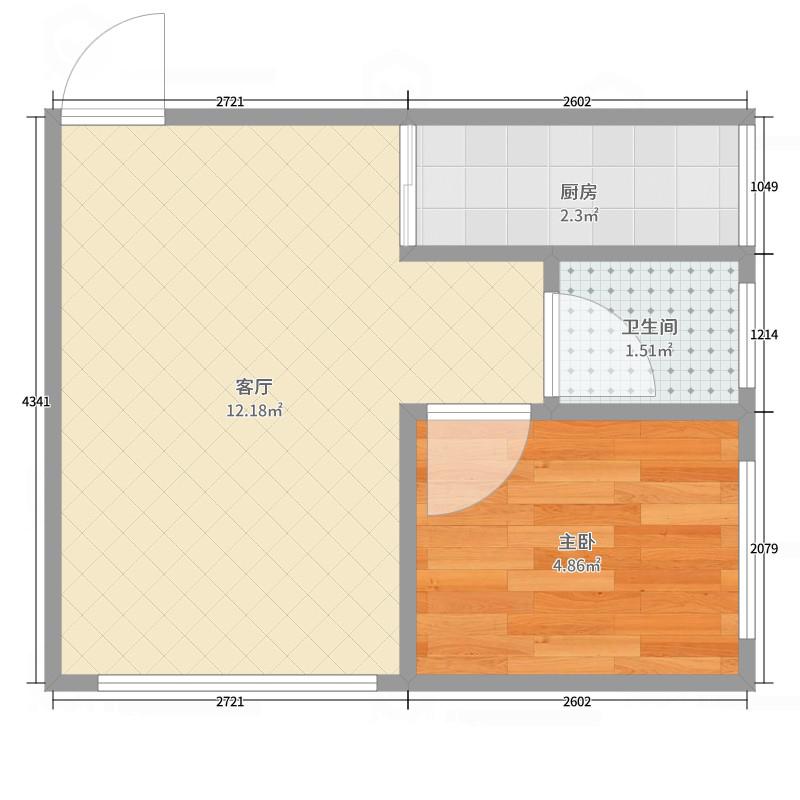 自流井区汇川路精装1室1厅1卫二手房出售9