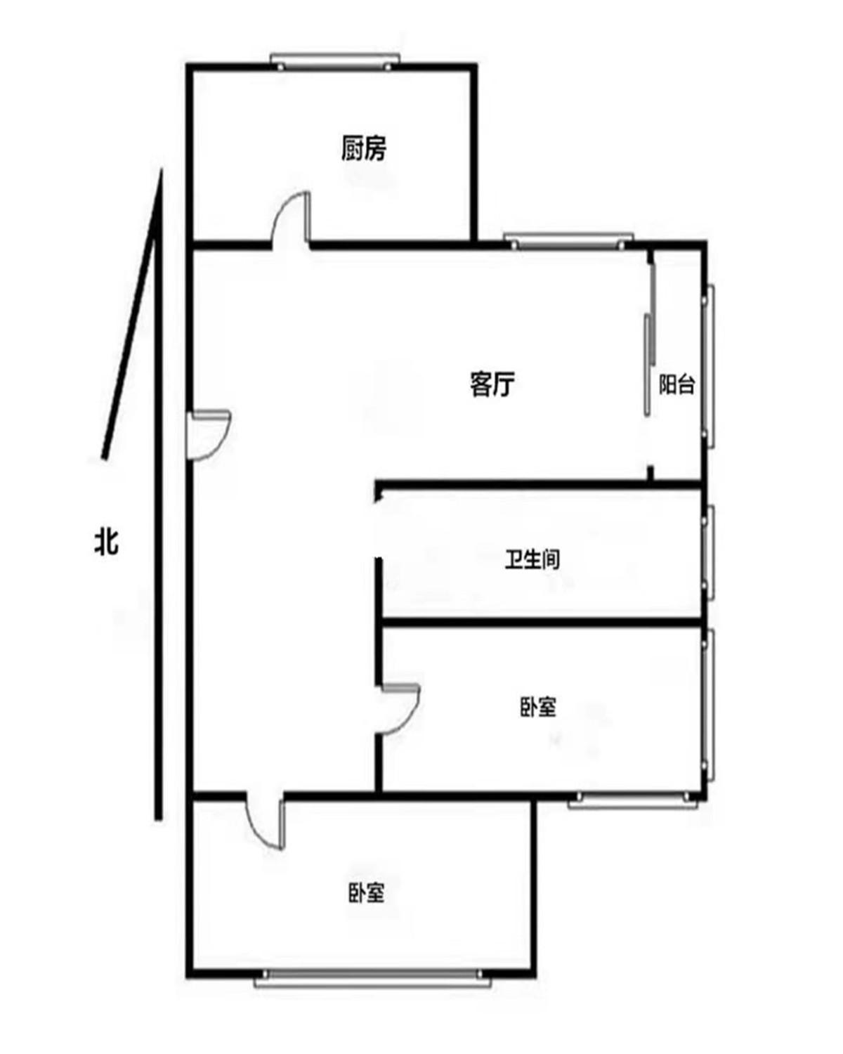 枣山家园,2号线地铁口 枣山家园 南北通透 自住装修11