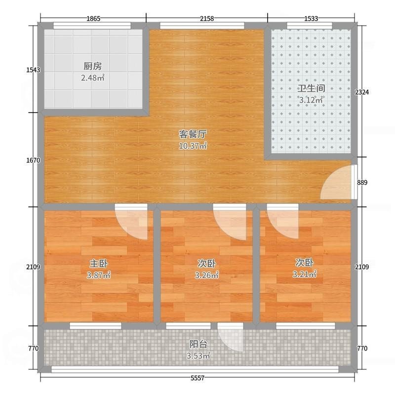 阳城小区,阳城小区三室向阳户型带车库证过五8