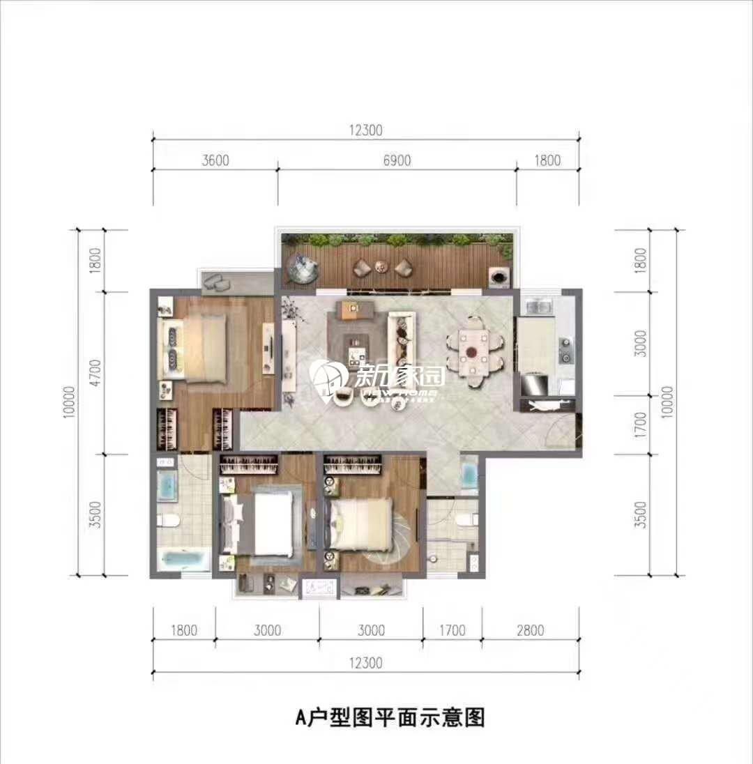 碧江区碧江区毛坯4室2厅2卫二手房出售13