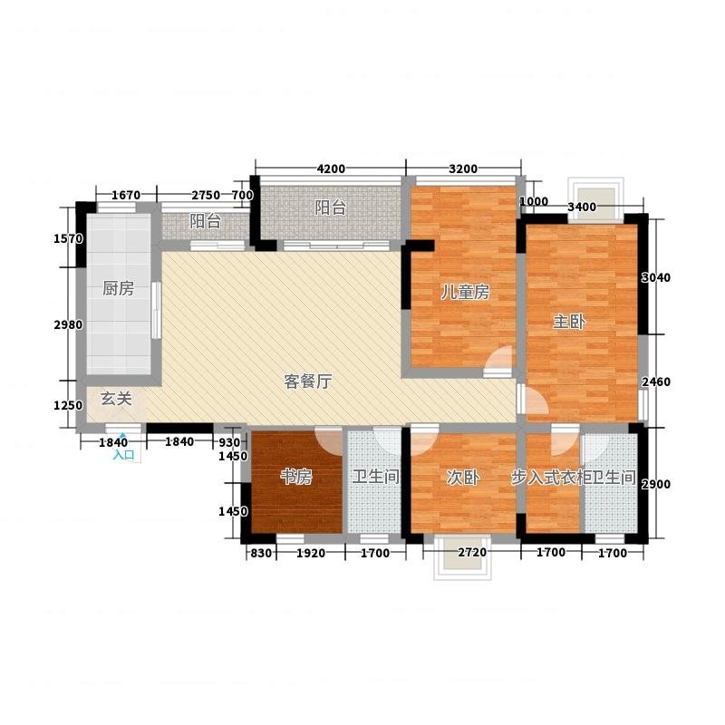 阳光蓝山郡,阳光蓝山郡 4室2厅2卫1阳台精装 使用面积大楼层好12