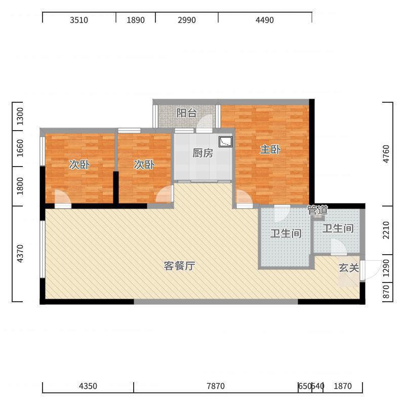 麒麟区城中精装3室2厅2卫二手房出售14