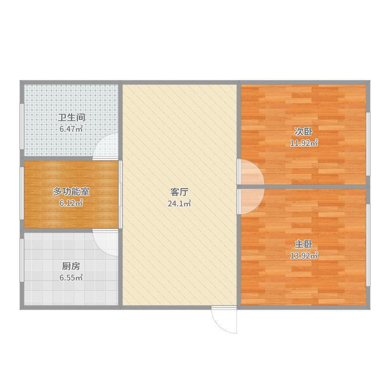 石峰区田心社区普通2室2厅1卫二手房出售14