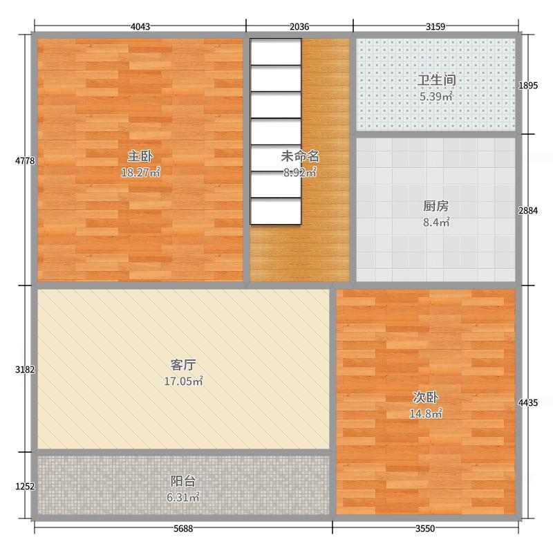 荷塘区华南路普通6室2厅2卫二手房出售14