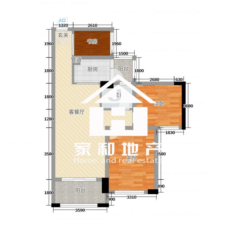 北区福利，两房好户型欢迎选购-海伦堡东方二手房价