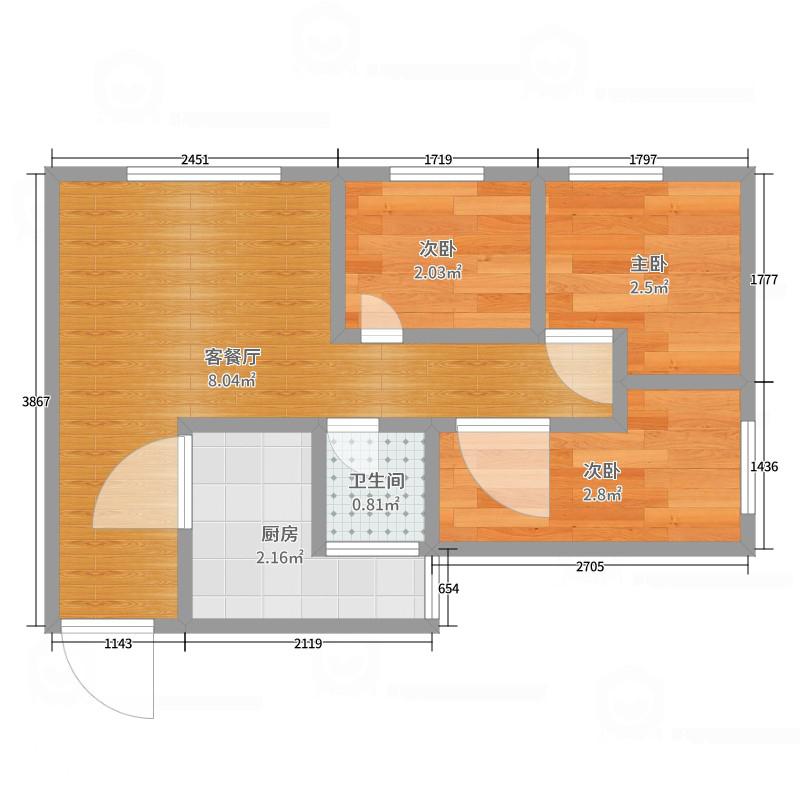 自流井区光大街精装3室2厅2卫二手房出售13