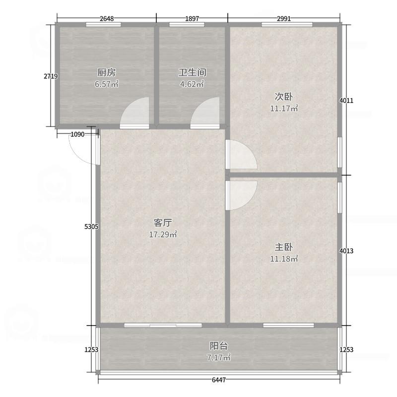 人民路 摩根街 两室一厅 家具家电齐全 拎包入住-毛巾厂家属院租房