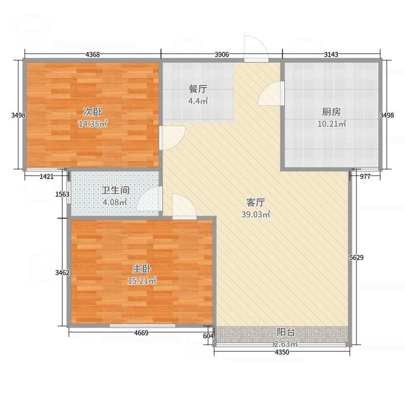 龙口市东城区精装2室1厅1卫二手房出售8