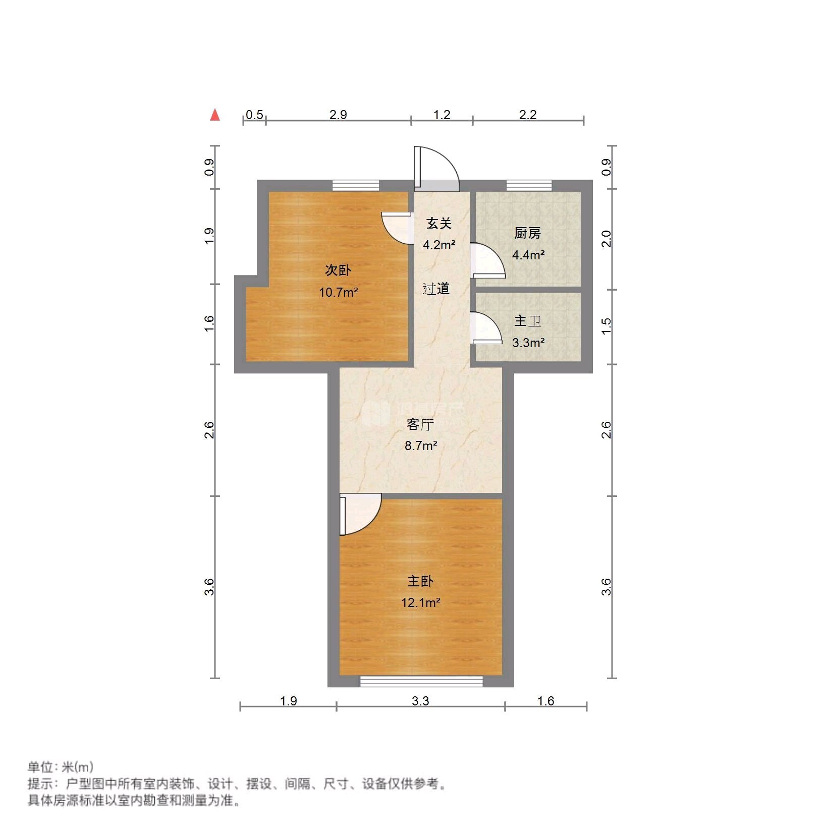 经堂巷,性价比超高的2室1厅1卫1阳台 阳光 视线 无忧！13