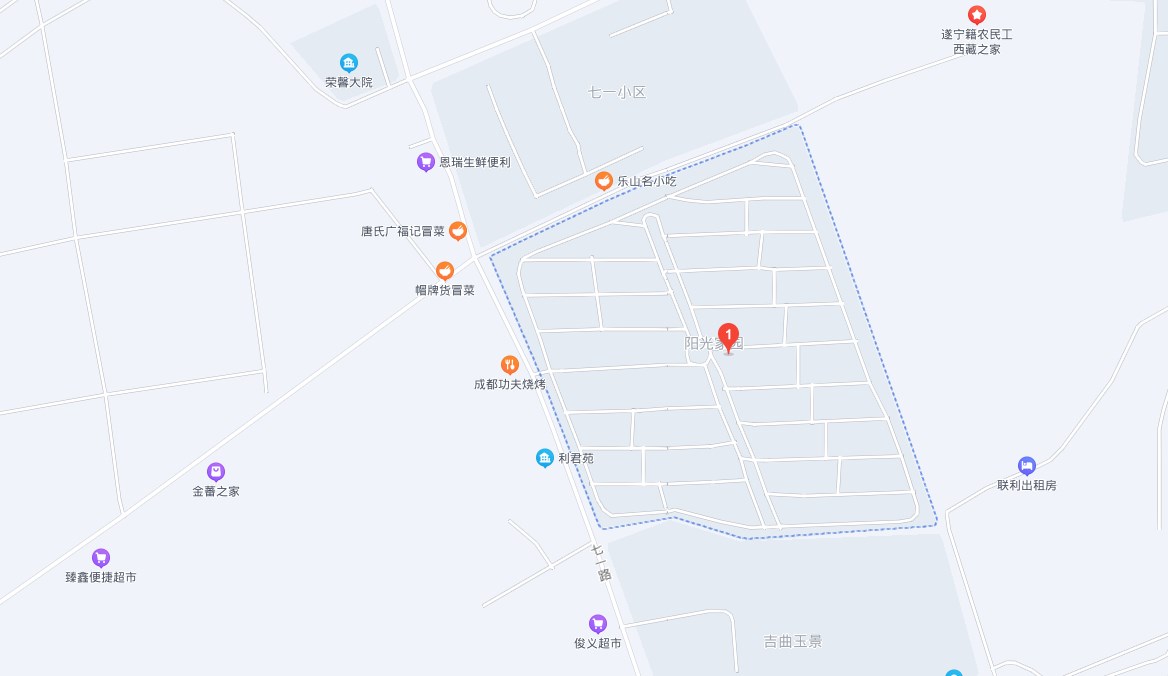 阳光家园小区图片