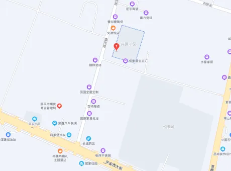 兴原小区-原平市城北富民路与韵花路交叉路口往东南约50米