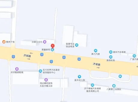 聚鑫家苑-市中区任城区济邹路2号八里营开发区西北方向160米