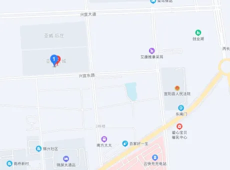 亚威金城怡德园-宜阳县城东同和街与顺阳路交叉口东150米