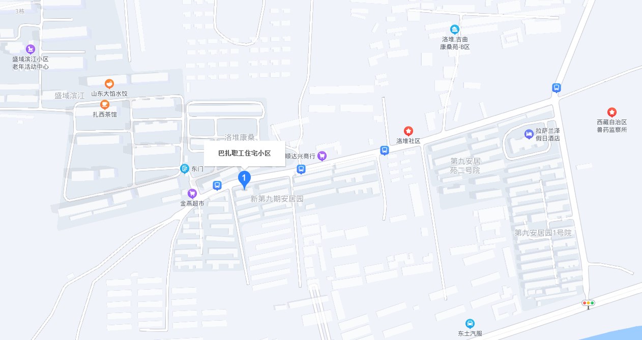 巴扎职工住宅小区小区图片