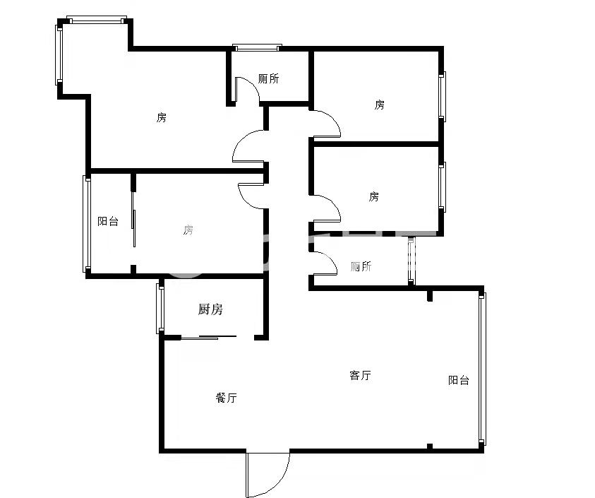 醴陵市城东精装4室2厅2卫二手房出售13