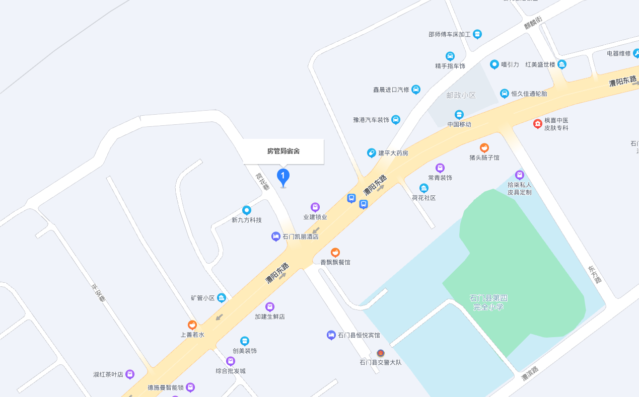 石门房管局宿舍小区图片