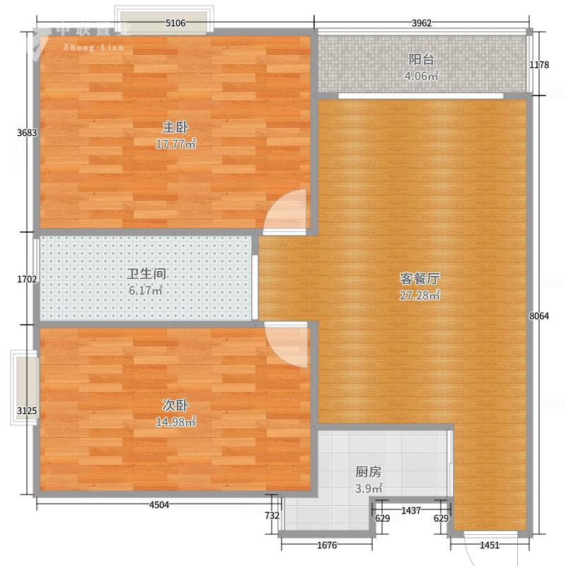 自流井区汇西精装2室2厅1卫二手房出售11