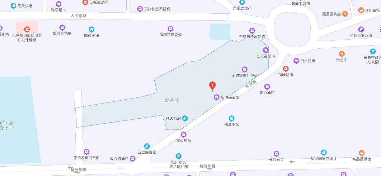 新月城小区图片