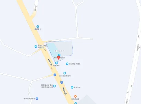 鑫辉V天下-郧西县城东十堰市郧西县发展大道与洪台路交叉路口往东南约140米