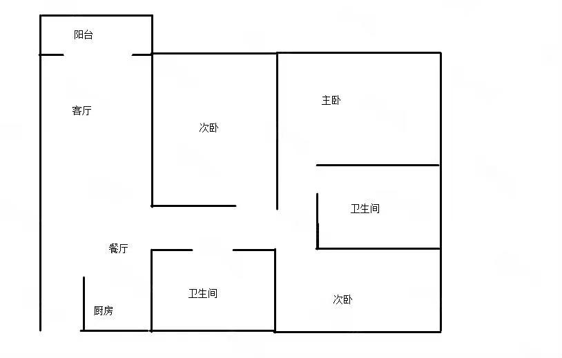 横店玫瑰星城3室2厅2卫精装出租10