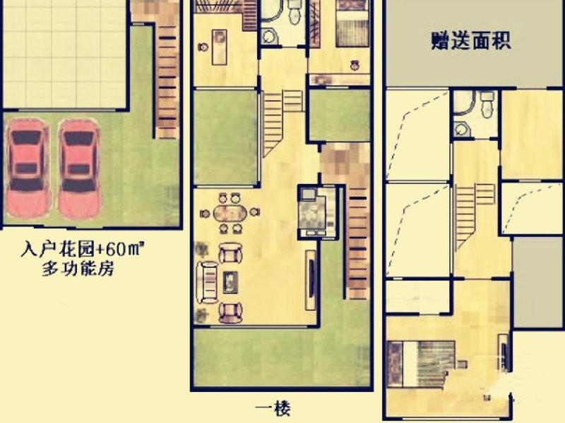 金沙洲万科四季花城双拼望湖别墅 单边位 实用空间大-万科四季花城二手房价