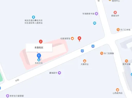 东街社区-洛南县洛南洛南县县中街与东新街交叉路口往西北约100米