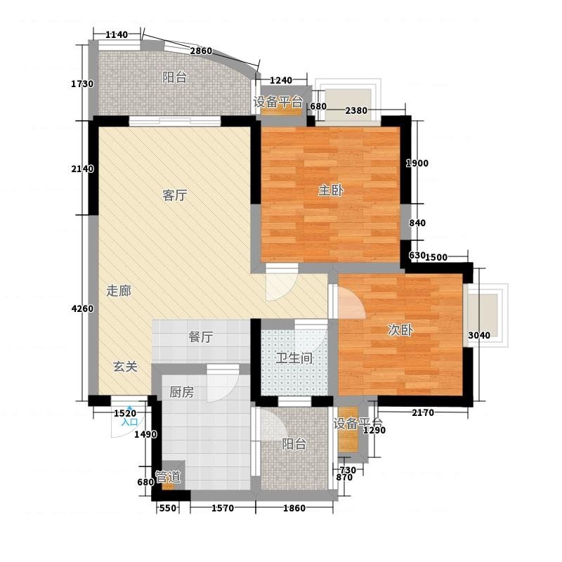 渝北区新溉路精装2室2厅1卫二手房出售8