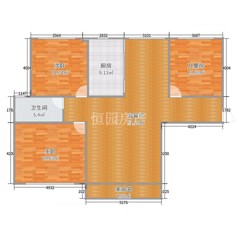 埇桥区埇桥精装3室2厅1卫二手房出售11