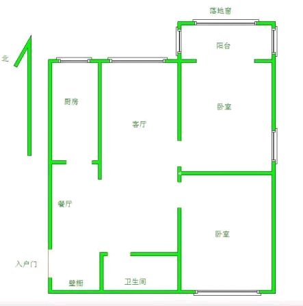 仁和公寓,万博东侧精装两室实木家具，诚心出售。7