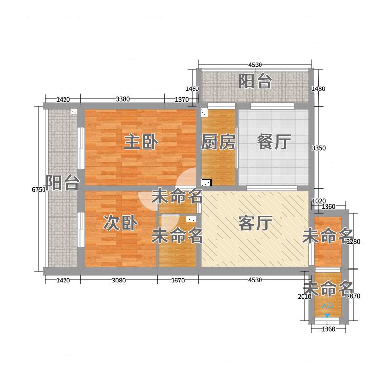 安定区城南精装2室2厅1卫二手房出售10