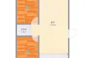 绿野新城三层80平米两室拎包入住8
