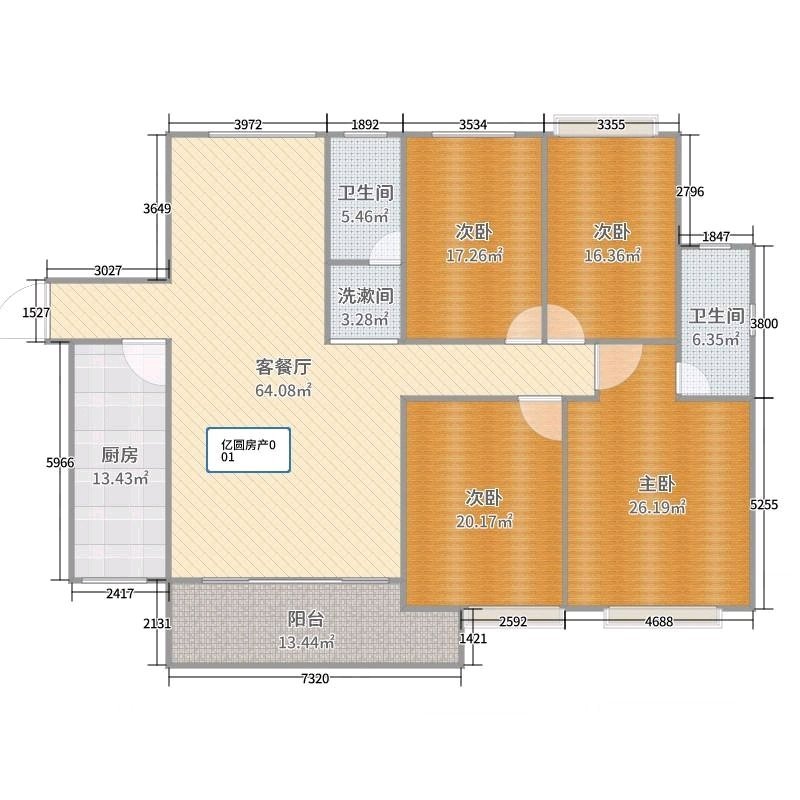 玉州区城南精装4室2厅2卫二手房出售14