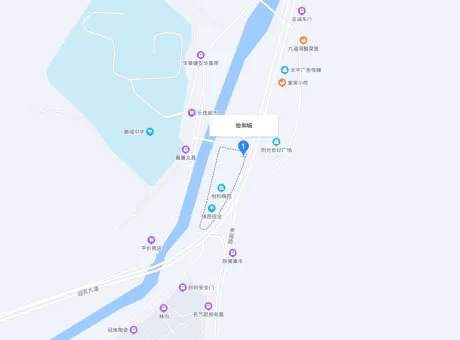 怡和城-商南县城中幸福路与迎宾大道交叉路口往北约130米