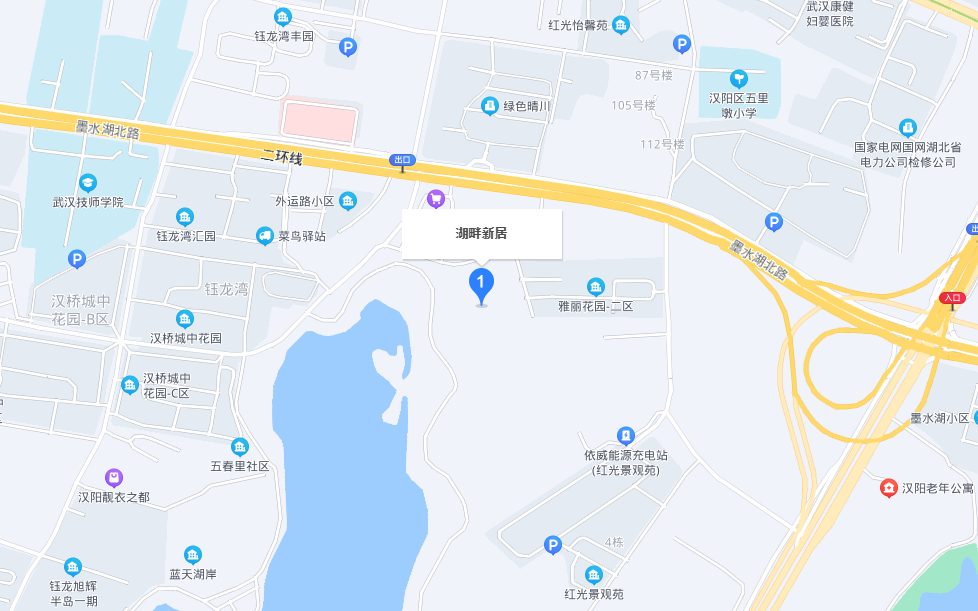 湖畔新居小区图片