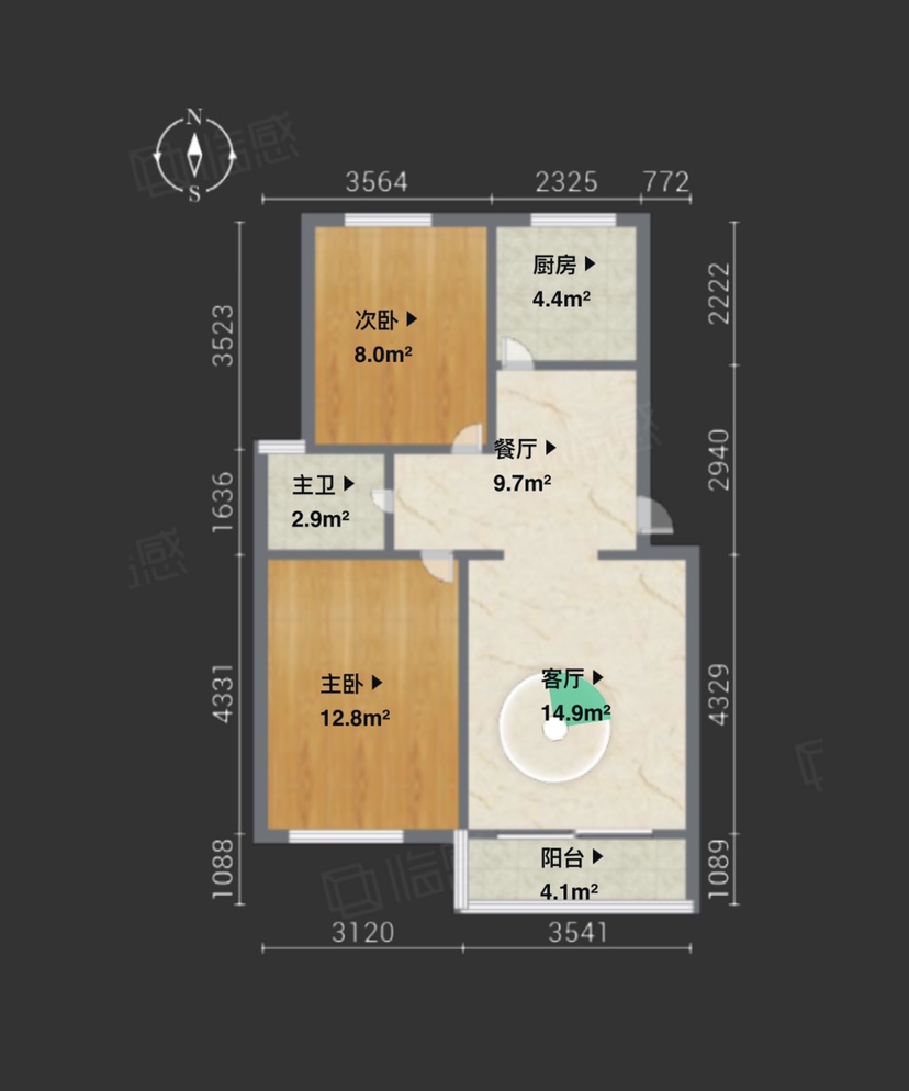 顺园一村2室2厅1卫普通出租10