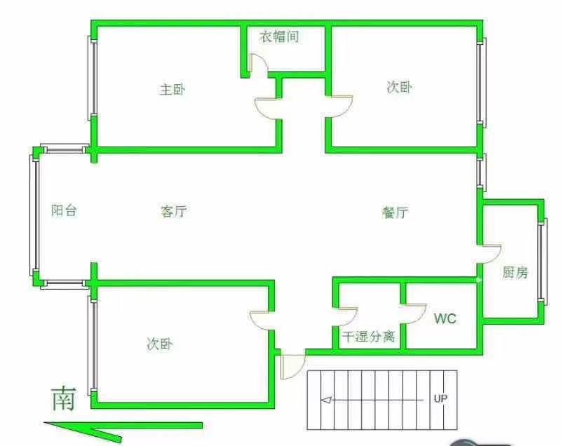 麒麟区西片区毛坯4室2厅2卫二手房出售15