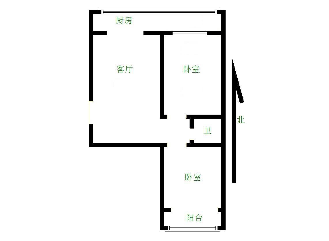 涿鹿温馨家园,好位置!好房子!温馨小区两居室，随时看房9