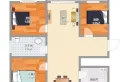 领秀兰亭经典户型精装修9