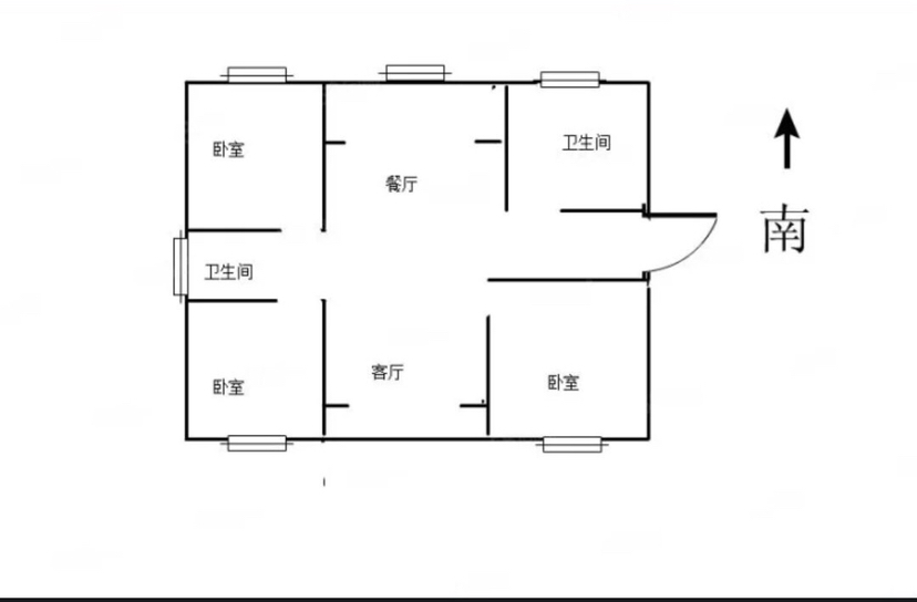 西平县城东精装3室2厅2卫二手房出售13