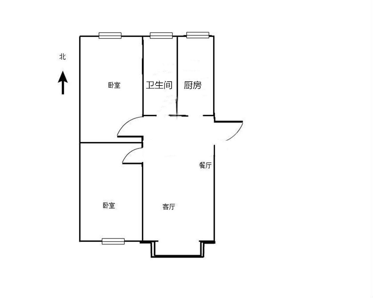 海陵区海陵精装2室2厅1卫二手房出售12