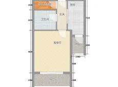 山阳区|正大国贸中心1室1厅1卫出售