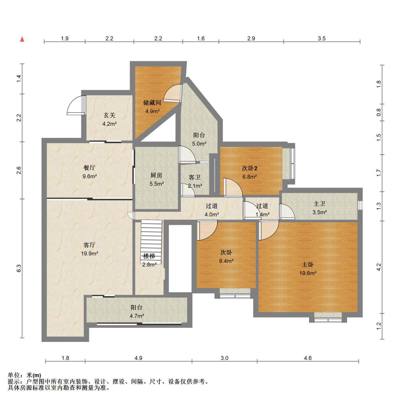 万科四季花城,万科四季花城伴山电梯复式一楼带地下室带花园，保养好。14