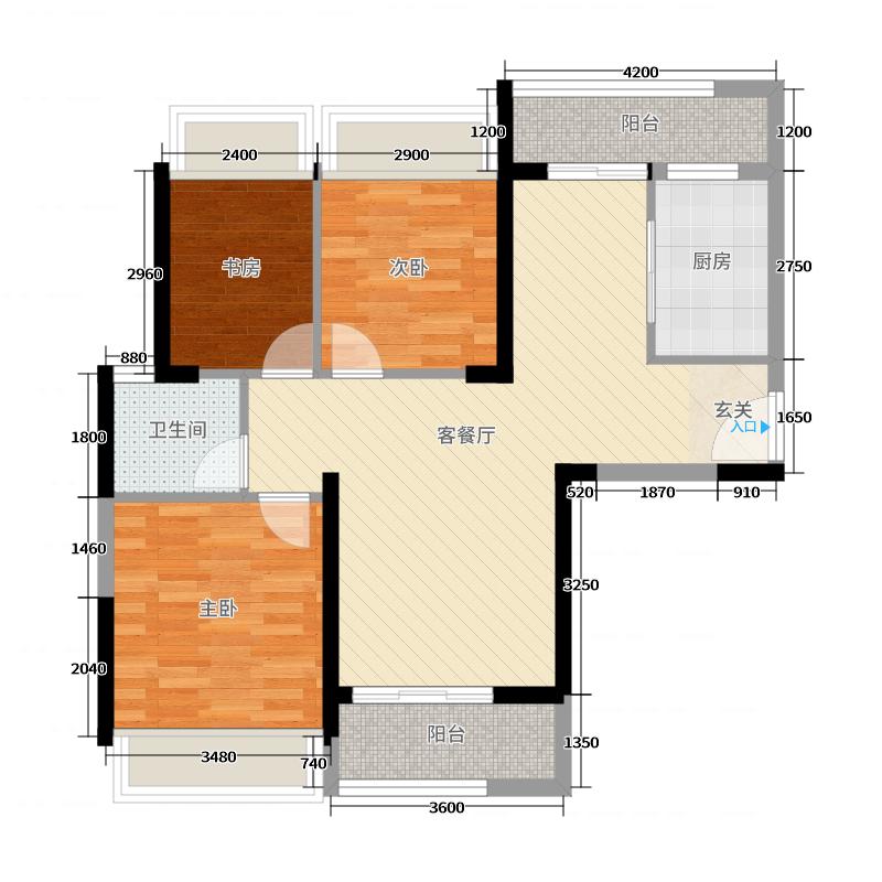 江岸区百步亭精装3室2厅1卫二手房出售13