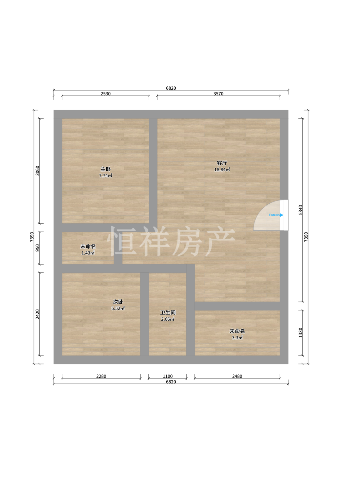 中天新村,中天新村精装两房带朝南大车库32平无上市费诚心出售13