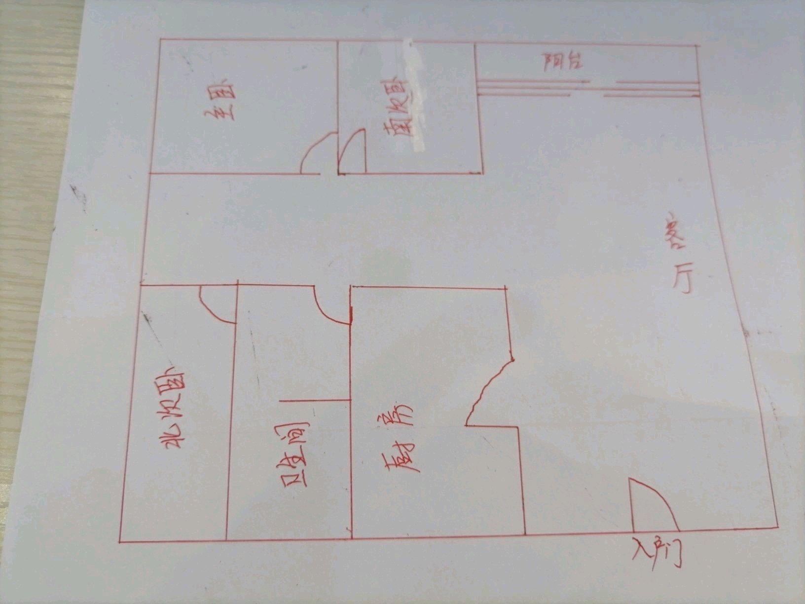 颍上县城北毛坯3室2厅1卫二手房出售10