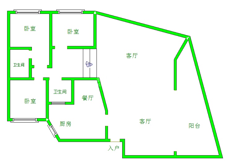 新兴花园,新兴家园步梯3楼业主急售13